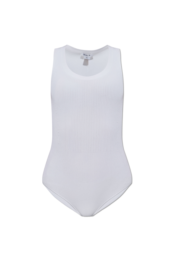 オールインワン・サロペット ALAIA Women Bodysuit Tops AA9B0353K017A 000 White 48362949px_999_f.jpg?impolicy=